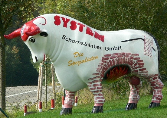 Stier mit SYSTEM