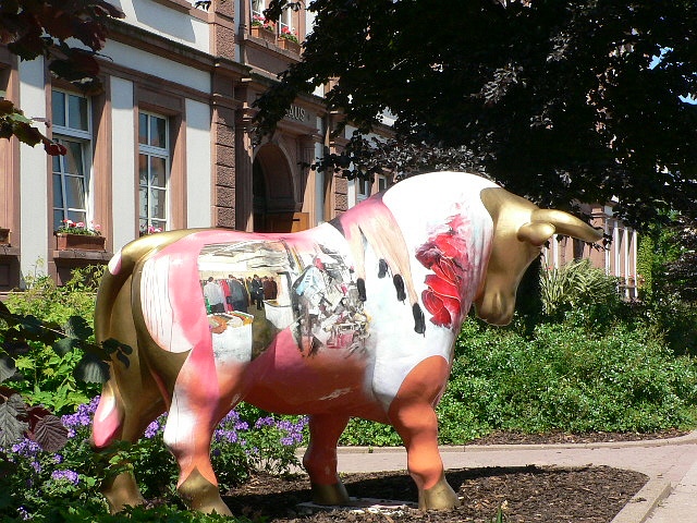 Pirmasens Rathaus-Stier